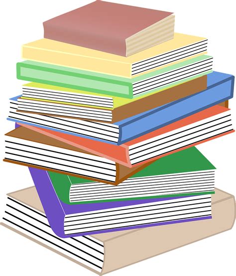 책 스택 말뚝 - Pixabay의 무료 벡터 그래픽
