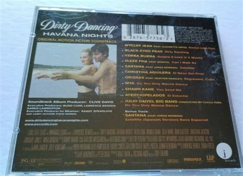 Dirty Dancing: Havana Nights [Original Motion Picture Soundtrack] by Original Soundtrack (CD ...