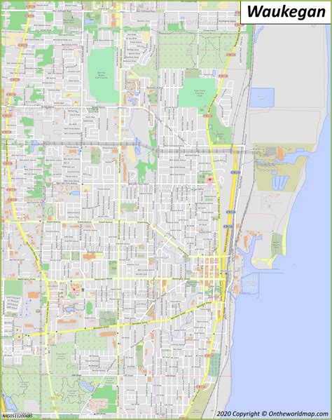 Waukegan Map | Illinois, U.S. | Discover Waukegan with Detailed Maps