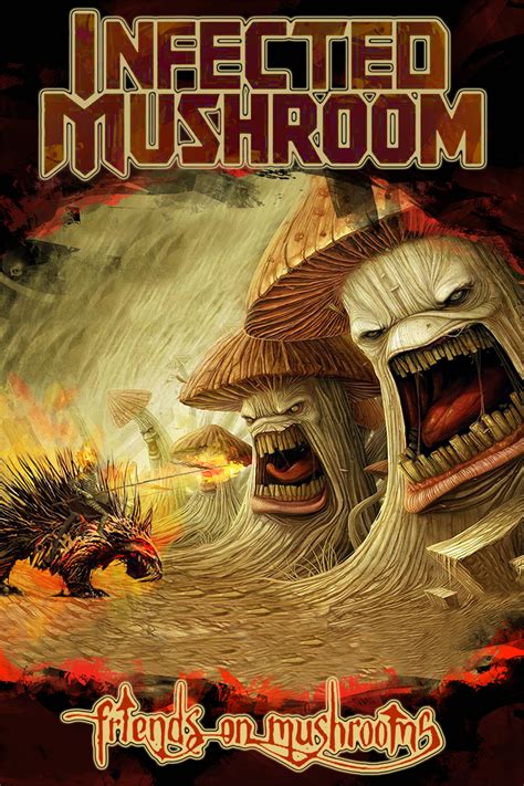 Infected Mushroom Poster by nubbuka on Newgrounds