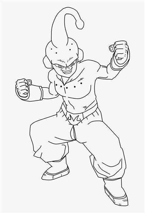 Dragon Ball Z Majin Buu Coloring Pages - Coloring and Drawing