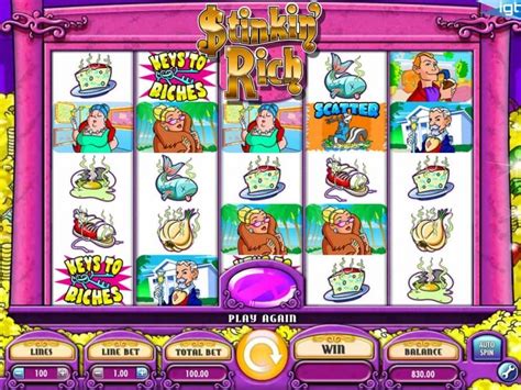 Stinkin Rich Slot Game - graphicstree