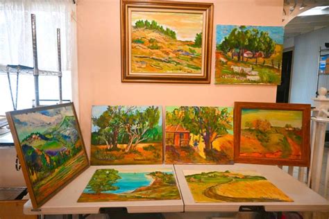 Late actor Nehemiah Persoff’s paintings up for auction in SLO County. What’s for sale?