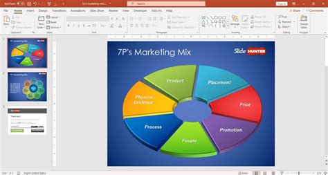 Free 7P Marketing Mix Template for PowerPoint