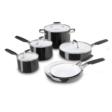 Select by Calphalon Ceramic Nonstick 10 Piece Cookware Set - Walmart.com - Walmart.com