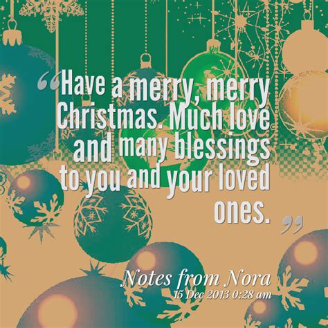 Christmas Blessing Quotes. QuotesGram