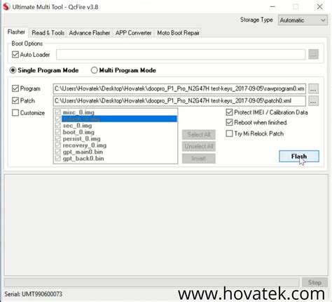 How to use Ultimate Multi Tool (UMT) QcFire to flash Qualcomm firmware