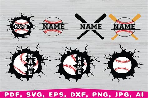 baseball monogram svg, Baseball svg, Soft ball svg, Sports