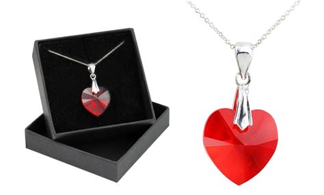 Up To 75% Off Red Heart Pendant | Groupon