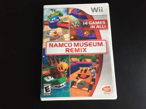 Namco Museum Remix (Nintendo Wii) COMPLETE 9 Games in All on