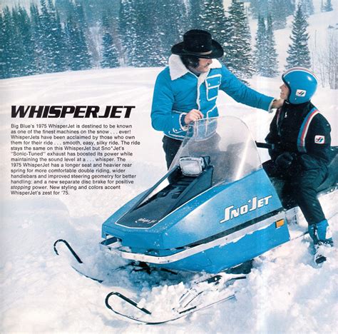 CLASSIC SNOWMOBILES OF THE PAST: 1975 SNO-JET WHISPERJET