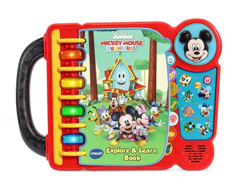 Mickey Mouse Funhouse Explore & Learn Book With Interactive Stories, VTech