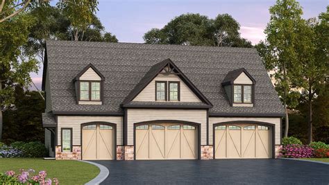 Residential 5-Car Detached Garage Plan - 29870RL | Architectural ...