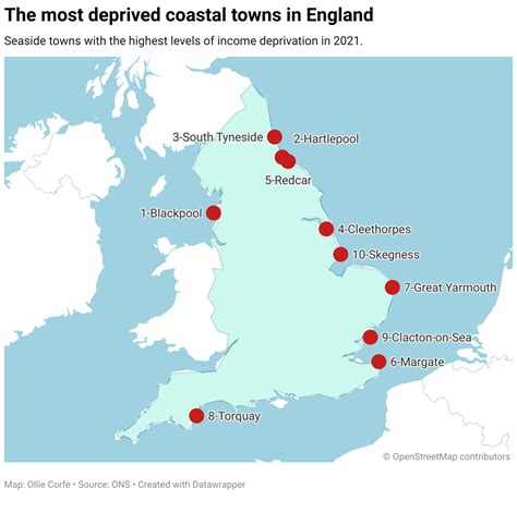 Britain’s most deprived seaside towns - MAPPED | UK | News | Express.co.uk