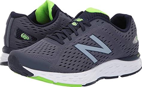 New Balance Synthetic 680v6 Cushioning Running Shoe in Blue for Men - Lyst