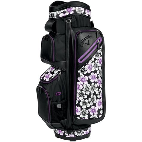 Callaway Ladies Uptown Cart Bag Black/Purple | Golf bags, Golf fashion ...