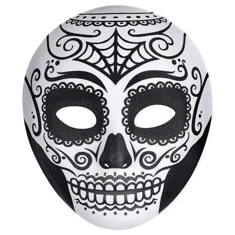 Day of the Dead Face Mask | Party City