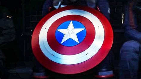 Marvels Captain America Shield the Falcon and the Winter Soldier Shield Metal Prop Replica ...