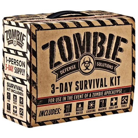 Get ready for the zombie apocalypse with these survival kits – Pop ...