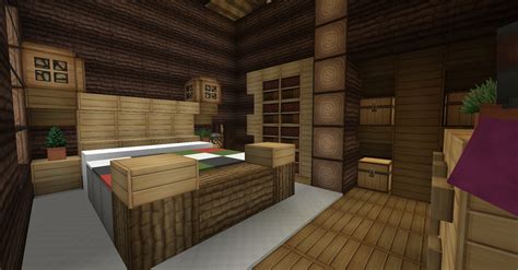 Minecraft Big Bedroom - House People