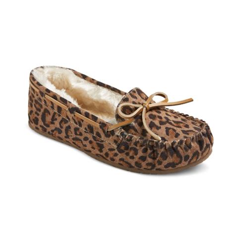 leopard slippers - Deb and Danelle