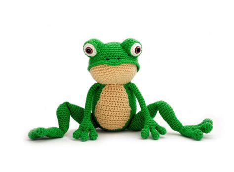 Crochet pattern Frog - amigurumi - instant download pdf | Frosch häkeln, Schnittmuster für ...