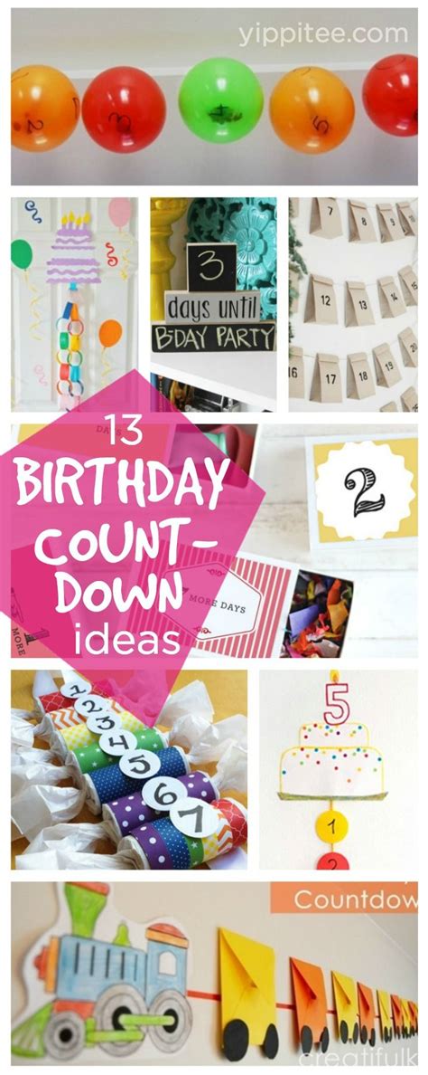 birthday countdown ideas for adults - Kenna Vance