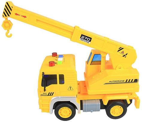 Construction Crane Car Toy - with Sounds & Movable Elements | Toys \ Cars