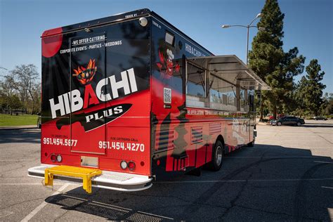 Hibachi Plus Food Truck Design by Legion Food Trucks