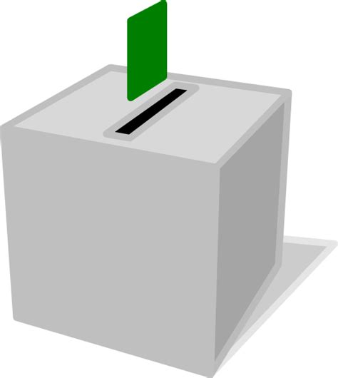 Voting Box Clip Art at Clker.com - vector clip art online, royalty free & public domain