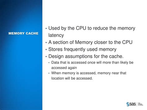 PPT - Memory Cache – performance considerations PowerPoint Presentation ...