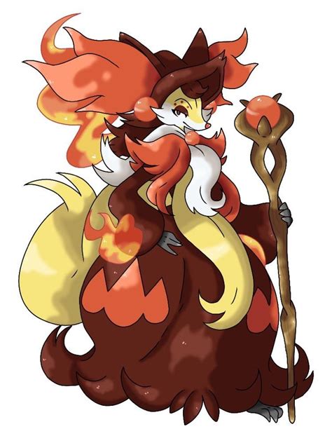 Mega Delphox, its Pokemon day, so it fits : r/pokemon