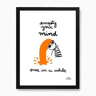 Empty Mind Art Print by Tita Berredo - Fy