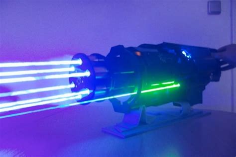 Gatling laser cannon of sci-fi lore now a reality (kind of) - NBC News