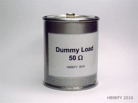 50 Ohm Dummy Load (load resistor, electronic load, 50 R, RF, HF)