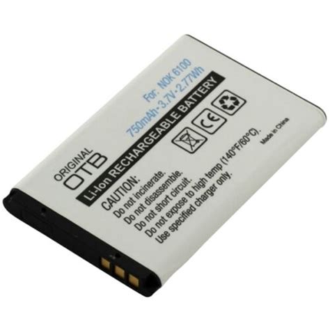 Battery For Nokia C2-05 Nokia E60 BL-4C 6260 6270 6300 6680 6670 ...