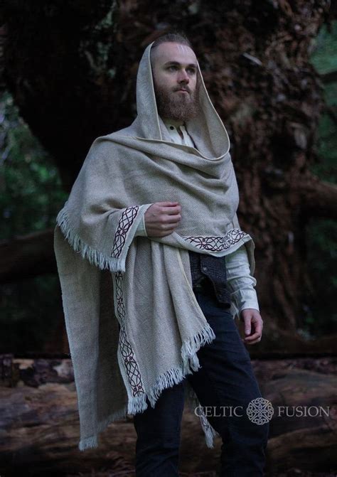 Cream Cloak/hooded Wool Cloak/hooded Cloak/wool Cloak/viking | Etsy in 2022 | Pagan clothing ...