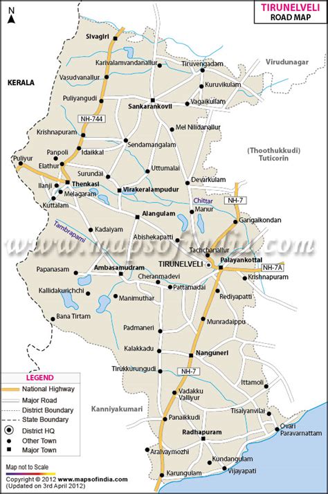 Tirunelveli Road Map