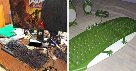 30 Times People Had Such Terrible Computer Setups, They Could Only Be Described As 'Cursed', As ...