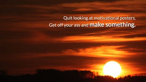 The best (passive-aggressive) motivational wallpaper out there