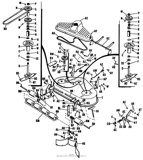 Simplicity 990207 - 32" Rotary Mower, Landlord and Model 725 Parts ...