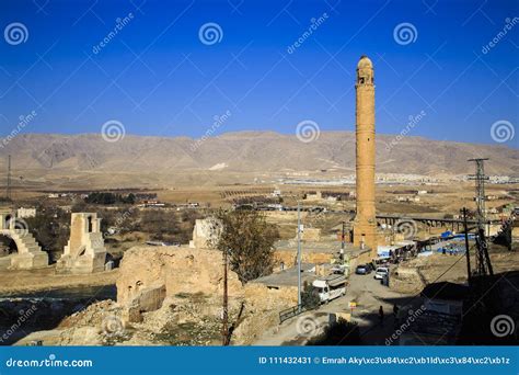 The Landscape of the Hasankeyf Region. Stock Image - Image of anatolia ...