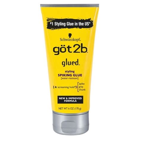 Got2b Glued Styling Spiking Hair Glue - 6oz : Target