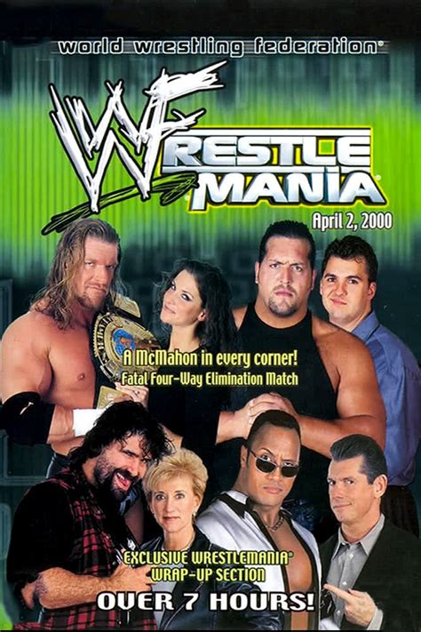 WWE WrestleMania 2000 (2000) - Posters — The Movie Database (TMDB)