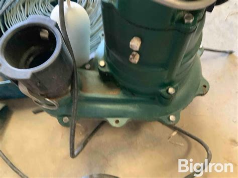 Zoeller Sump Pump BigIron Auctions