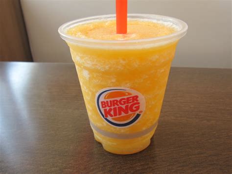 Review: Burger King - Orange Freeze