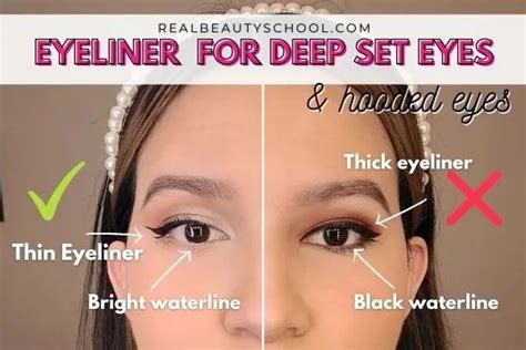 The Ultimate Eye Makeup for Deep Set Eyes Tutorial (with pictures ...