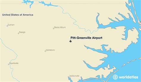 Pitt-Greenville Airport (PGV) - WorldAtlas