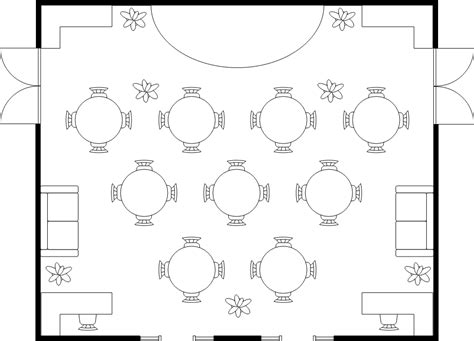 Banquet Hall Floor Plan | Floor Plan Template