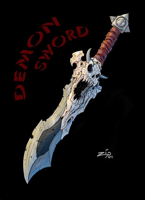 Demon Sword OMG by ZipDraw on DeviantArt